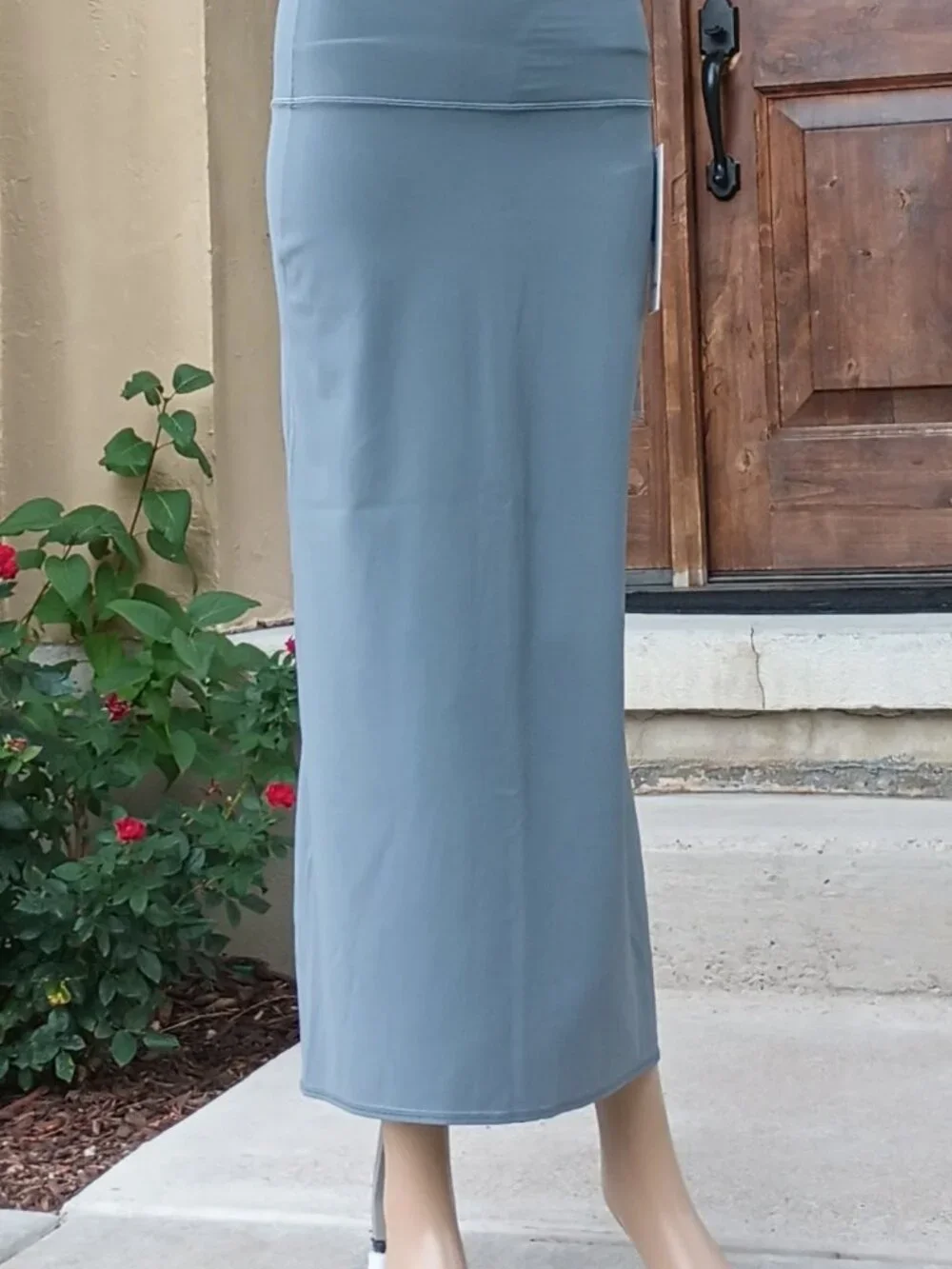 Long Skirt by Lululemon (Nulu Slim Fit High Rise Maxi Skirt) XS, gray color, NWT